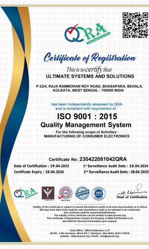 ISO CERTIFICATE
